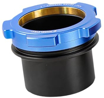 Ronyme Manicotto di bloccaggio coassiale da 2 Pollici, Parte di Ricambio, Portatile, in Metallo, Resistente all'Usura, Accessorio per astrofotografia per, Blu