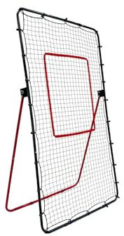 Red de Rebote de Voleibol, 122x121x213 cm, Marco de Acero, Red de PE, Red de Voleibol Exterior Ajustable, Red de Entrenamiento de Voleibol Portátil y Plegable para Interior y Exterior