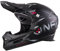 O'NEAL | Mountainbike-Helm | MTB Downhill | Nach Robustes ABS, Ventilationsöffnungen für Luftstrom & Kühlung, ABS Außenschale | Fury Helmet SYNTHY | Erwachsene | Schwarz | Größe L