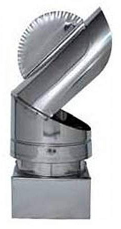 Europrofil Fumaiolo Comignolo attacco Quadrato 42x42 cm adatto a Stufe ZN420420