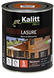 Delzongle - Lasure 5 Ans - Les Modernes - Teck satiné 1L - KALITT