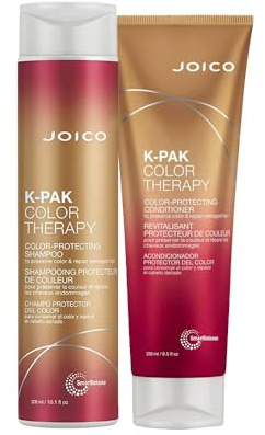 Joico K-PAK Color Therapy Shampoo 300ml & Conditioner 250ml to preserve color & repair damaged hair. NEW PACKAGING