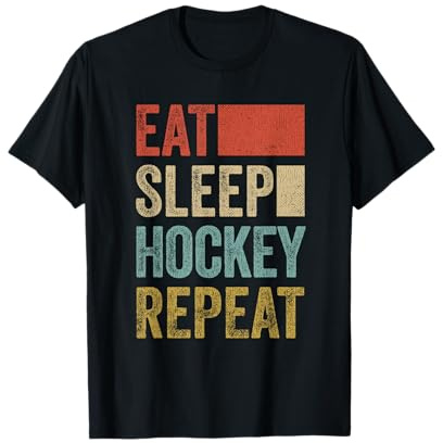 Ropa de Hockey sobre Hielo Retro Hockey Camiseta