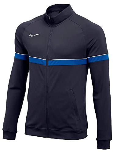 Nike Herr Dri-fit Academy 21 jacka, obsidian/vit/kungsblå/vit, M EU