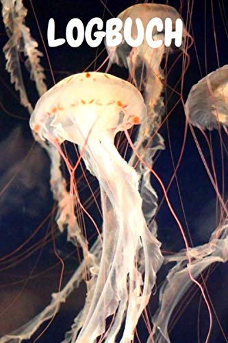 Premium Taucher Logbuch für Taucher Dive Log: Tauchbuch Gerätetauchen Scuba Diving Nitrox Tauchausrüstung Platz für 220 Tauchgänge Tauchausbildung Brevet (6x9) Quallen Unterwasser Schnorcheln