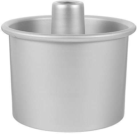Kichvoe 1juego Molde Para Pastel Redondo De Aluminio Con Base Desmontable Para Tartas y Bizcochos