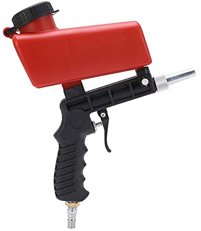 Sandstrahlpistole, Tragbare Pneumatische Sandstrahlpistole, Tragbarer Kleiner 90-psi-Sandstrahler für die Autoreparatur