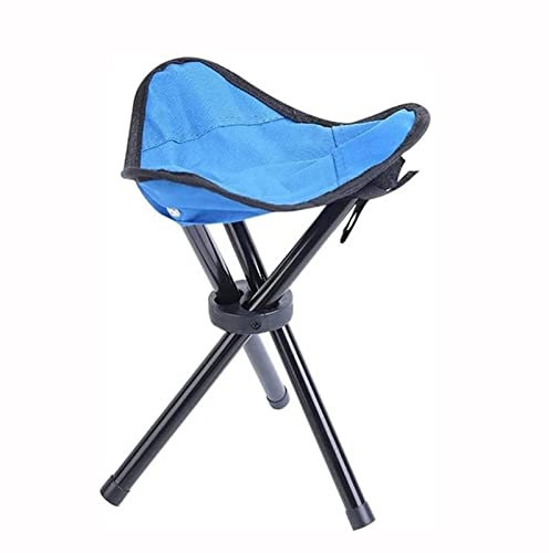 ZYHSIJOBASS Silla portátil con trípode Plegable, Taburete portátil versátil para Acampar al Aire Libre, Caminar, Caza, Senderismo, Pesca, Viajes,
