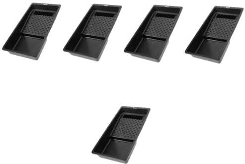 jojofuny 5stücke Paint Roller Tray Robuster Malertool- Für Präzises Streichen Ölfarbe Für Heimwerker Und Profis Langlebig Und Leicht Zu Reinigen