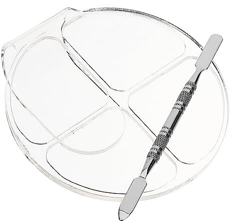 TOVINANNA 2sätze -make-up Mischpalette Mit Spachtel Professionelle -mischplatten Für Kosmetik Nail Art Und Individuelles Make-up-design