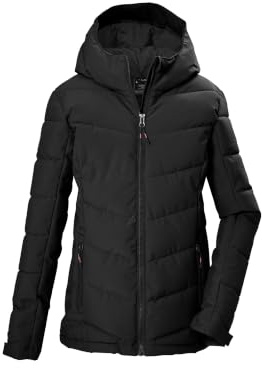 Killtec Mädchen Kow 220 Grls Qltd Jckt Steppjacke/Funktionsjacke in Daunenoptik mit Kapuze