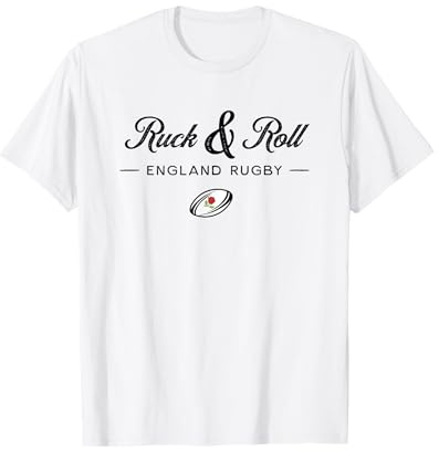 Lustiges englisches Rugby – Ruck and Roll – Rugby-Fan England T-Shirt