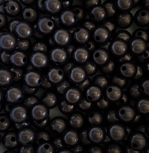 Wunderperlen, 10 mm 50g (ca. 90 Stück), Miracle beads, 3d-Illusion, PEARLY PARADISE (Schwarz)
