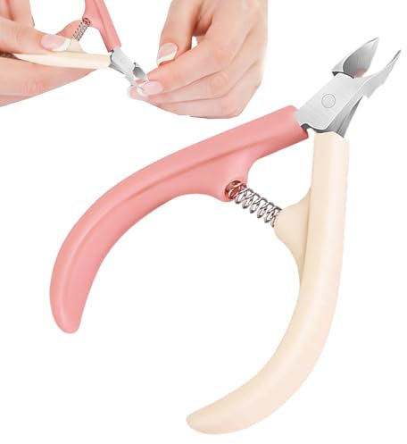 Cutter De Cuticule À Ongles - Une Coupe-pincement De Précision En Forme D'acier Inoxydable Pour Une Coupe Nette Et Facile À Éliminer Les Cuticules | Outil De Pédicure Professionnelle Pour Une Poignée