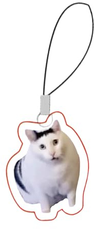 laxreheye Süßer Handy-Anhänger | Emoticon Handyband | Tragbarer Katzen Hund Emoticon Charm Für Handtasche Und Rucksack Deko