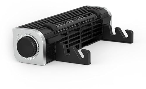 Laptop Cooler Fan, Laptop Cooler with Turbofan and 2 Height Stands, Three Levels Of Wind Speed Adjustable, USB Powered and Fast Heat Dissipation, for 15.6-17.3 Inch Laptops, Gaming Laptop, Smart Phone