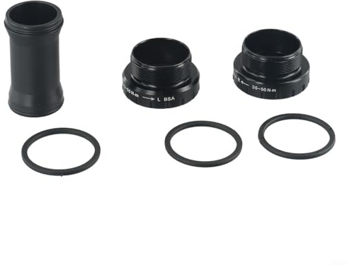 Desiumite 24 mm Tretlager für Mountainbikes und Rennräder, 68–73 mm Gehäuse, kompatibel mit Hollowtech II Kurbelgarnituren, Lagerschale aus Aluminiumlegierung für XT
