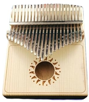Anfänger-Kalimba 21-Tasten-Daumenklavier 17-Kalimba-Anfängerinstrument Tragbar Für(3/4)