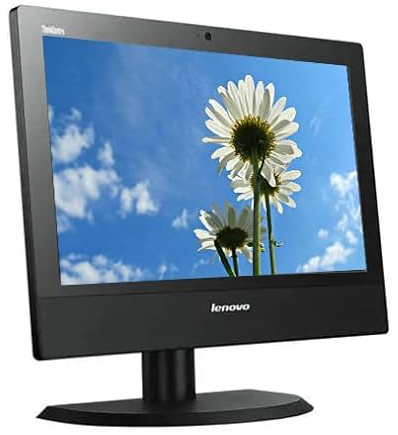 Lenovo ThinkCentre M72Z Ordinateur de bureau tout-en-un, avec 21,5 (1600 x 900), Intel Core i5-3470, 8 Go de RAM, SSD 256 Go, clavier QWERTY américain, WiFi, Bluetooth, Windows 11 Pro (reconditionné)