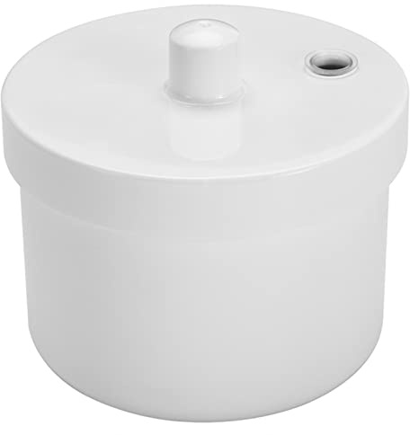 Desinfektion Box, Sterilisator, rund reinigen Jar für Nail Art Werkzeuge Maniküre Zubehör Metall, Müssen mit Alkohol oder Desinfektionsmittel verwendet werden (nicht im Produkt enthalten)