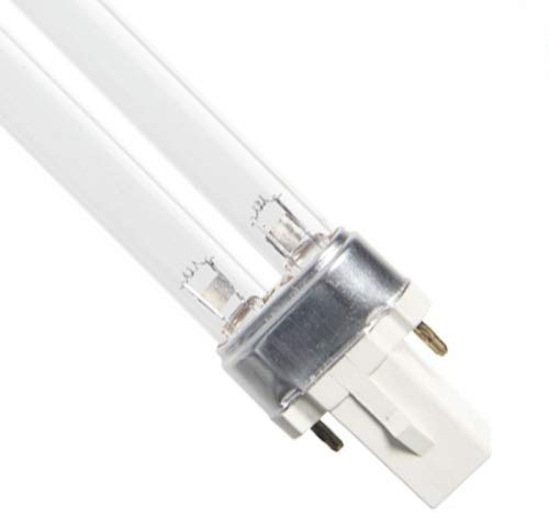 Pondlife UVC-PL Ersatzlampe 13 W G23, 2er-Set, ca. 185 mm Länge, UV Lampe mit 2-Pin Stecksockel, PL-Kompaktleuchtstofflampe für UVC-Teichklärer und Teichfilter | UV Lampe mit 2-Pin Stecksockel, PL-Kompaktleuchtstofflampe für UVC-Teichklärer und Teichfilter