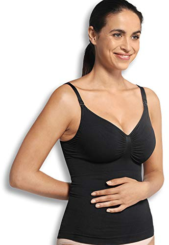 Carriwell Soutien-Gorge d'allaitement Con Top,M,Noir