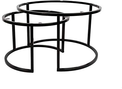 MaximaVida Tischgestell Chicago, Set für runde Couchtische - Couchtisch Set selber zusammenstellen