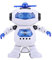 PNJB Unique Robot Toy - Singing Dancing 360° Rotatable Lighting Humanoid, Children's Playful Gift with Transformation Models