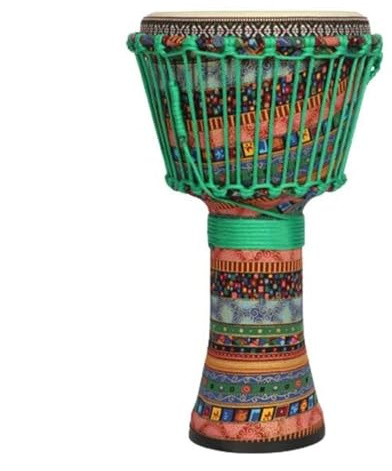 10-Zoll-ABS-afrikanische Trommel Aus Synthetischem Fell, Percussion-Djembe Für Erwachsene Anfänger Afrikanische Trommel Instrument