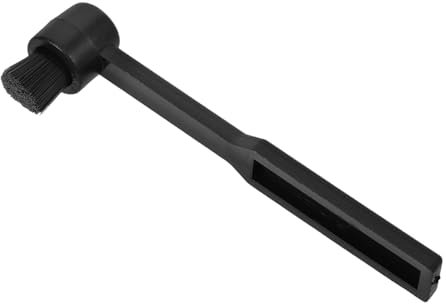 KONTONTY Portable Vinyl Reinigungsbürste aus Pp Sanfte Plattenspieler Reinigungsbürste mit Rundem Design für Effektive Schallplattenpflege zu Hause