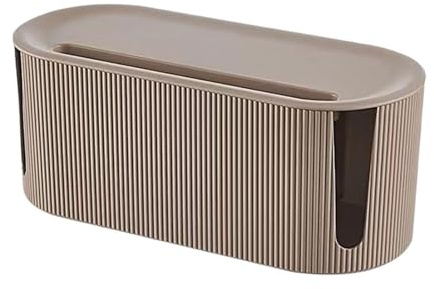 Boîte De Rangement pour Câbles, Cordon Multiprise Cache Boîte, Organisateur Câble Domestique pour Fils TV, Ordinateur, Concentrateur USB, Organisateur Câbles pour La Maison Et Le Bureau