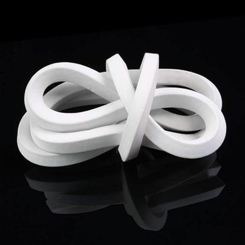 easyhaha Bande éponge en Silicone carrée Blanche de 1 m, Caoutchouc Mousse de Silicone résistant à la Chaleur, antigel, Portes, fenêtres, Joint d'étanchéité, Coupe-Froid(15x30mm)