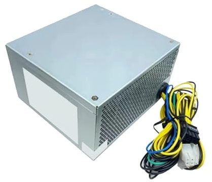 Fuente de alimentación de PC de 500 W para computadoras de escritorio P310 P328 P330 HK600-11PP con ventilación innovadora, mejor gestión del calor, unidad de fuente de alimentación para juegos