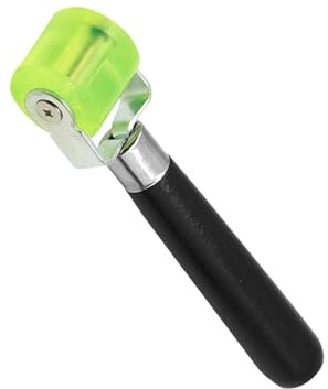 Rodillo de presión de silicona multiusos para eliminar burbujas para alfombrillas de aislamiento automotriz y murales, proyectos de adhesión, rodillo adhesivo estable