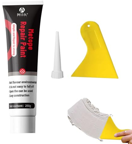 Wall Filler - Filling Compound | Repair Cream | Safe Odorless Wall Repair Paste with Scraper Waterproof Walls Hole Filler and Drywall Patch Set Strong Adhesive Putty