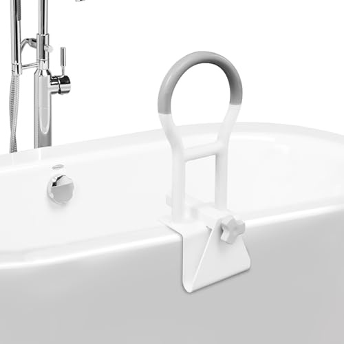 Badewannen Einstiegshilfe Senioren Badewannengriff, Badewanneneinstiegshilfe Haltegriff für Badewannen mit einer Wandstärke von 8-16 cm.
