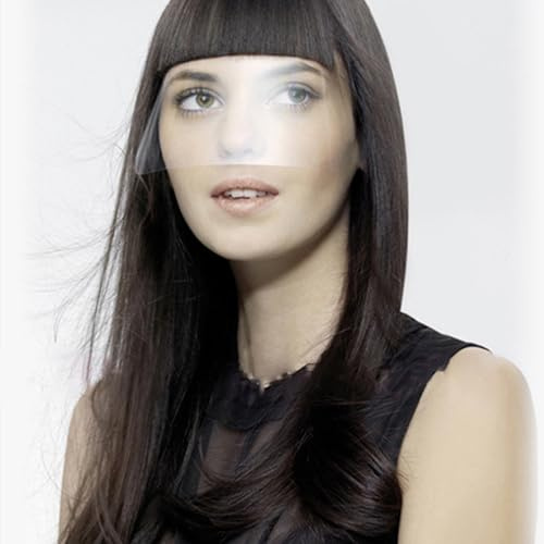 Yinhing 50 Pezzi Lacca per Capelli Viso per Parrucchiere Copertura per Taglio Capelli Barbiere Protezione per gli Occhi Bang Trim Strumenti per Taglio Accessori Essenziali per Parrucchieri (Come