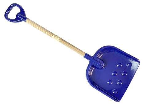 wueiooskj Pala da Spiaggia per Bambini Robusta Pala da Sabbia per Bambini Spiaggia e Neve all'aperto, Colore Blu Scuro