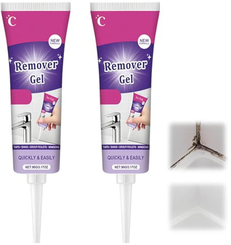 NHPY 2 Pezzi potente gel detergente, penetra in profondità in tutte le superfici, non danneggia la superficie, rimuove istantaneamente le macchie