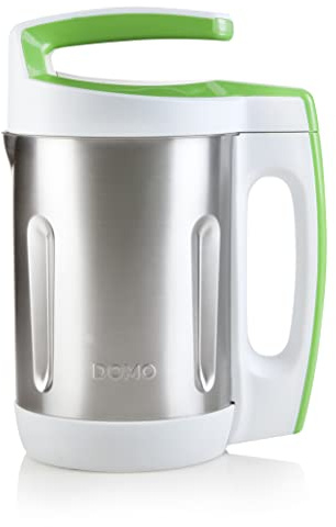 DOMO Suppenkocher – 2L mit Mixer, 6 Programme, Marmeladenfunktion,Edelstahl