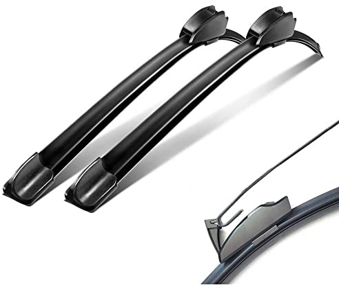 450mm 480mm Good Wiper Scheibenwischer mit Hakenbefestigung Wischerblätter Set für Frontscheibe Scheibenwischer AERO. (Good Wiper 450mm 480mm)