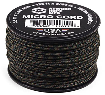 Atwood Rope MFG Micro Cord 125ft Woodland