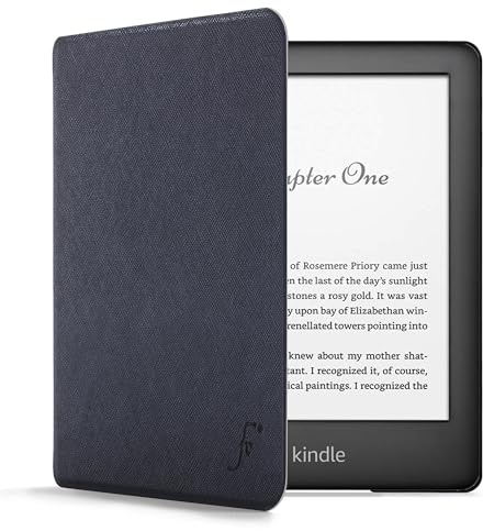 Forefront Cases Hülle für Amazon Kindle 6-Zoll (10. Generation – 2019 Modell) - Marineblau - Dünn & Leicht, Smart Auto Schlaf/Wach Schutz-Hülle (Tasche) für Kindle 6-Zoll (10. Generation)