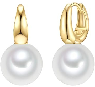 Rafaela Donata Damen Ohrringe 925/- Sterling Silber gelbgold