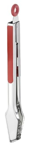 BBQ Tongs for Grill, Stainless Steel Serving Tongs, Heatproof Cooking Tongs, Kitchen BBQ Tongs, Grilling Tongs, Roasting Tongs, Long-Handled BBQ Tongs, Buffet Serving Tongs,