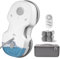 HUTT S7 Robot Limpiacristales 5500Pa, Robot Limpiador de Ventanas con Pulverización Automática, Sistema Dual Drive Flotante 3D, Navegación Inteligente y Protección Múltiple
