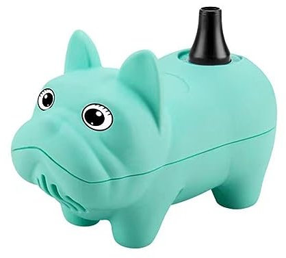Agwuoetr Elektrische Ballonpumpe, Tragbarer Ballonaufblaser, Luftgebläse, Girlandenwerkzeuge, Geeignet für Partydekoration, EU-Stecker
