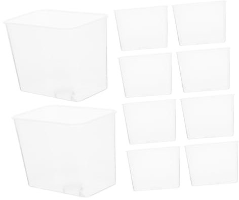 POPETPOP 10pièces Cuiseur à Riz Tasses à Mesurer Transparentes Pour Et Riz Tasses Graduées Pour Cuisine Accessoires Pour Avec Couvercle