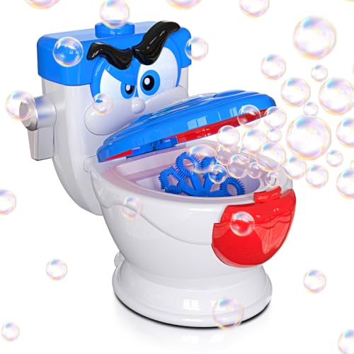 Halloween Bubbles Funny Toilet Bubble Machine for Kids