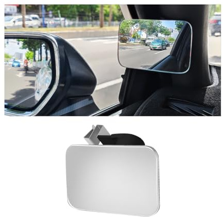 JNNJ Espejos De Punto Ciego àngulos Muertos, Espejo De Punto Ciego Del Coche De Ajustable Espejo Auxiliar Retrovisor, Gran Angular Ciego Espejo Para Vehículos Pasajeros Camiones SUV, Primera Fila